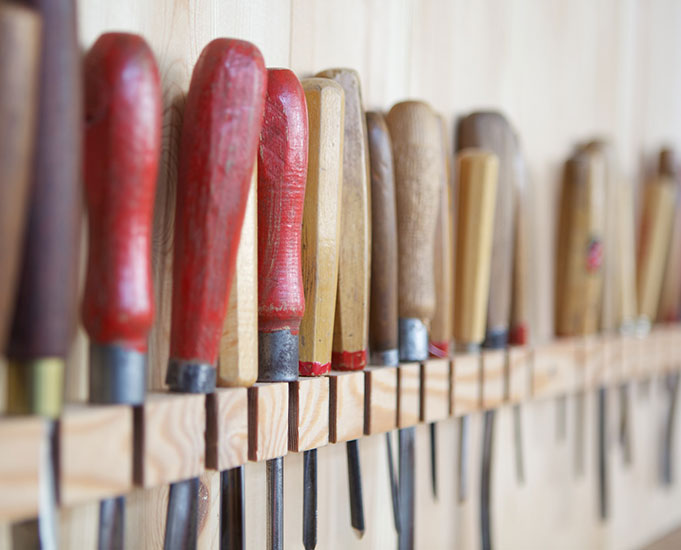 Werkzeuge zur Holzbearbeitung